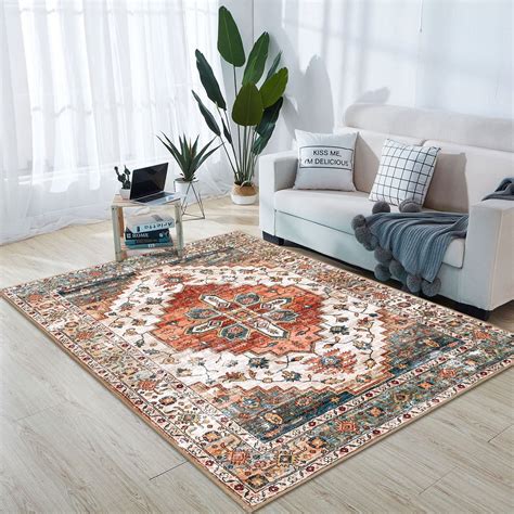 cheap distreseed wool area rugs